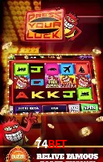 Slots na Plataforma 74BET